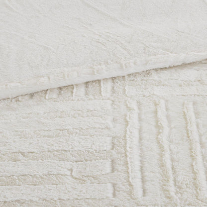 Twin Fur Down Alternative Comforter Mini Set image 8