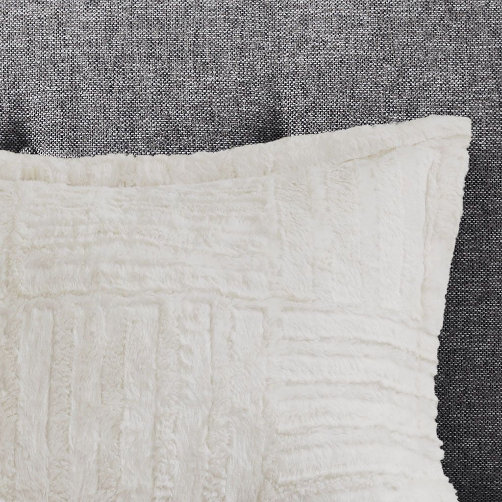Twin Fur Down Alternative Comforter Mini Set image 2