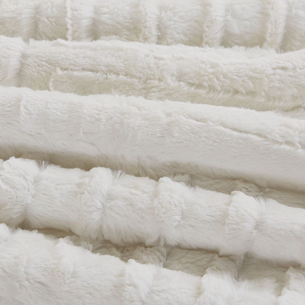 Twin Fur Down Alternative Comforter Mini Set image 9