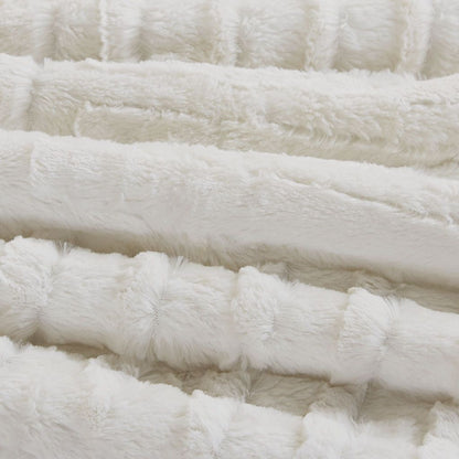 Twin Fur Down Alternative Comforter Mini Set image 9