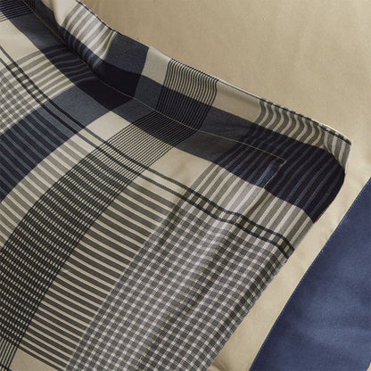 Twin Plaid Comforter Set with Bed Sheets image 14