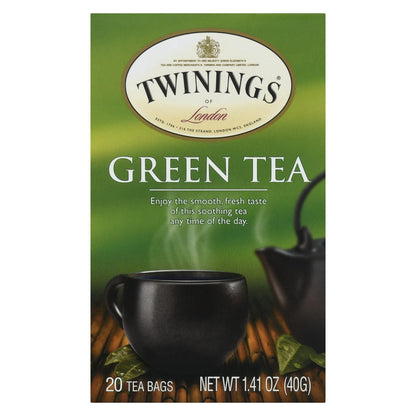 Twinings Tea Green Tea - Natural - Case Of 6 - 20 Bags image 3