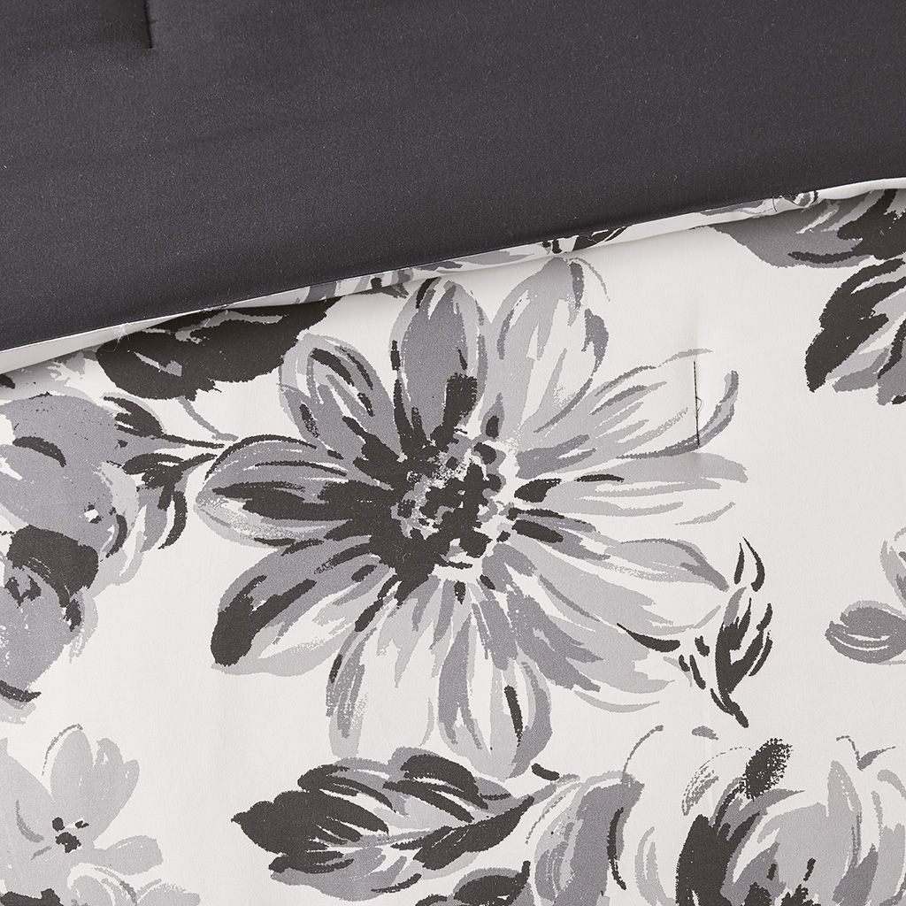 Twin/Twin XL Floral Print Comforter Set image 11