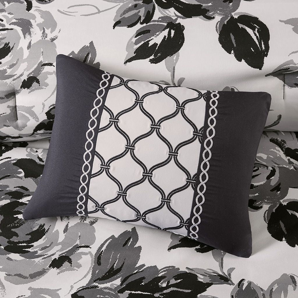 Twin/Twin XL Floral Print Comforter Set image 7
