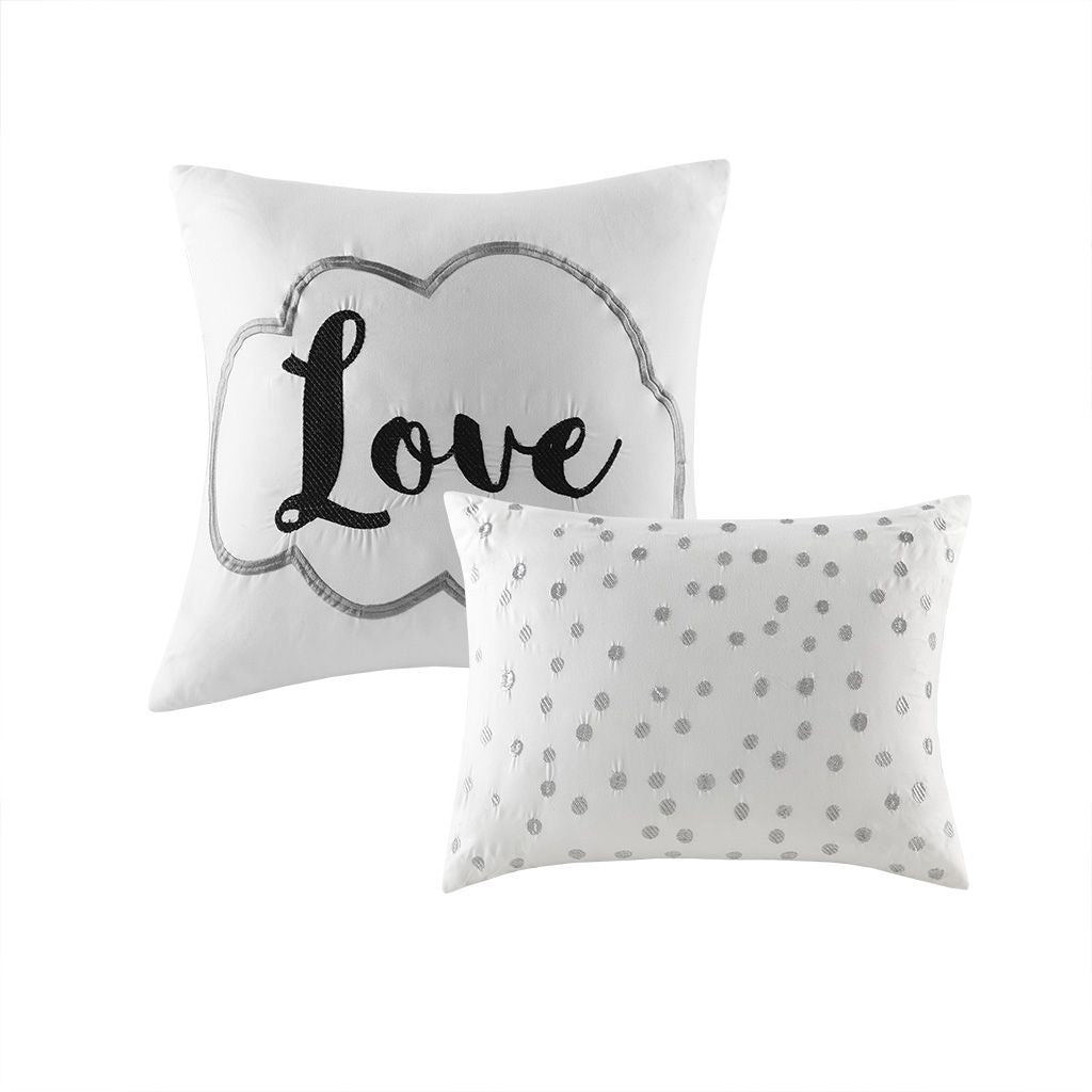 Twin/Twin XL Metallic Printed Comforter Set image 6
