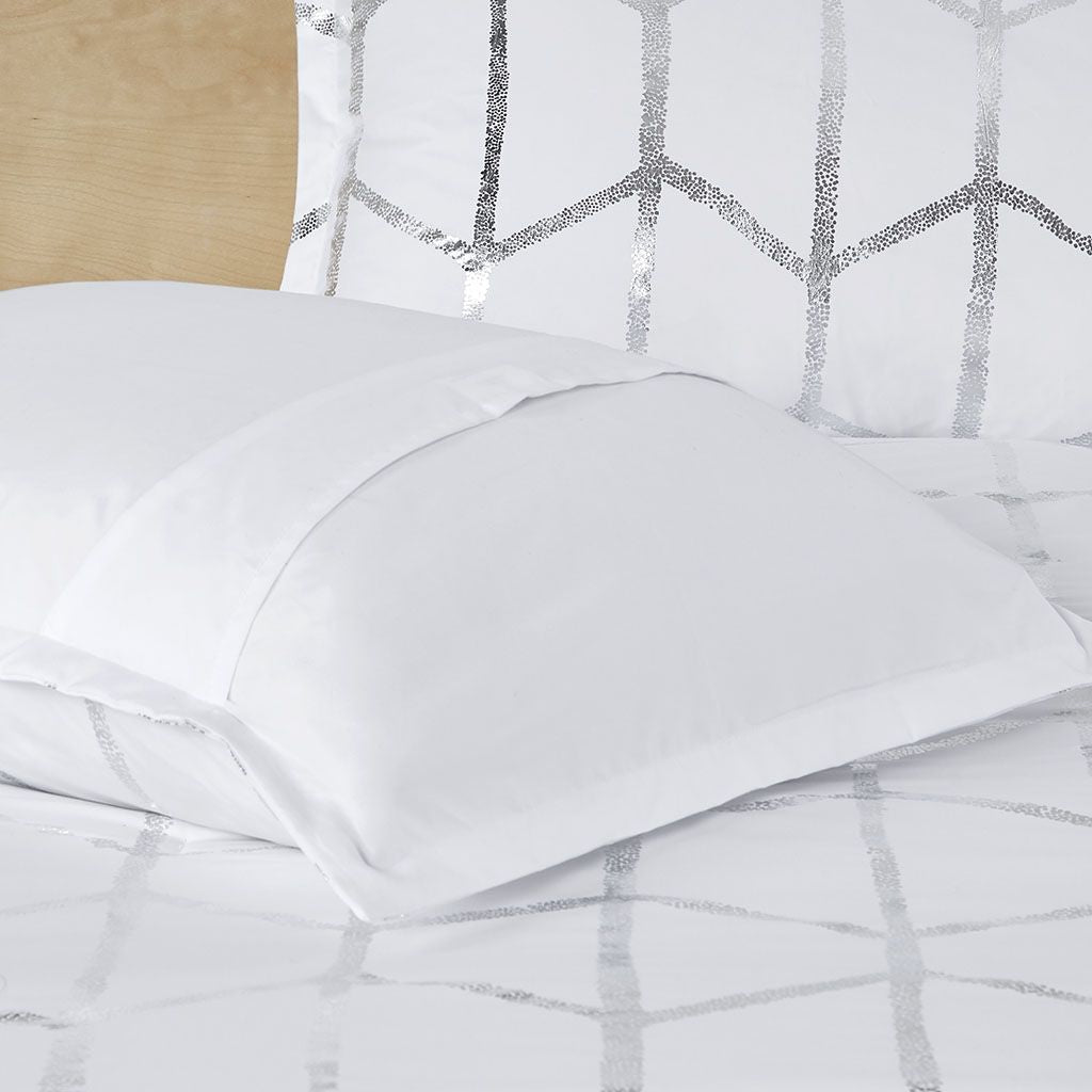Twin/Twin XL Metallic Printed Comforter Set image 13