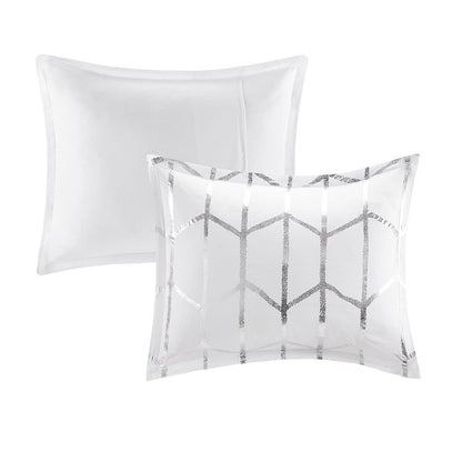 Twin/Twin XL Metallic Printed Comforter Set image 16