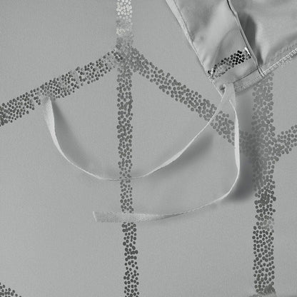 Twin/Twin XL Metallic Printed Duvet Cover Set image 3