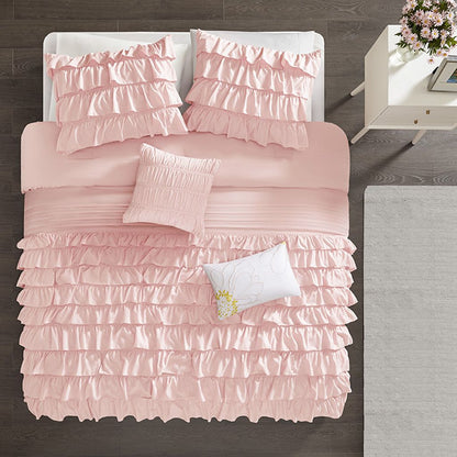 Twin/Twin XL Ruffle Comforter Set image 9
