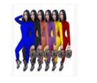Two Pieces Set Sexy Outfits Long Sleeve & Long Pants Pullover Tracksuit With Pockets image 13