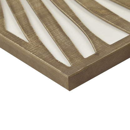 Two-tone 2-piece Wood Panel Wall Decor Set image 7