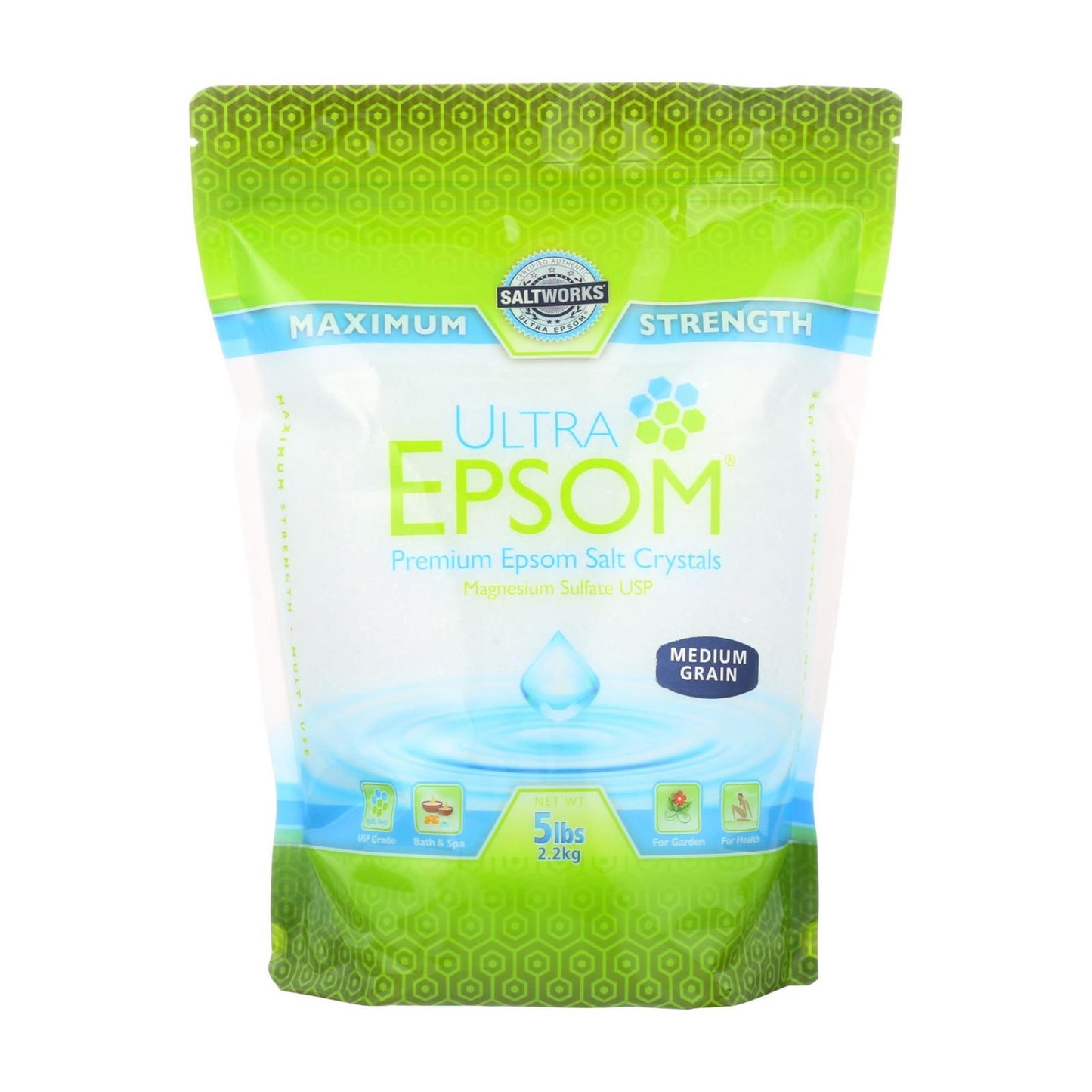 Ultra Epsom Salt - Medium Grain - 5 Lb image 3