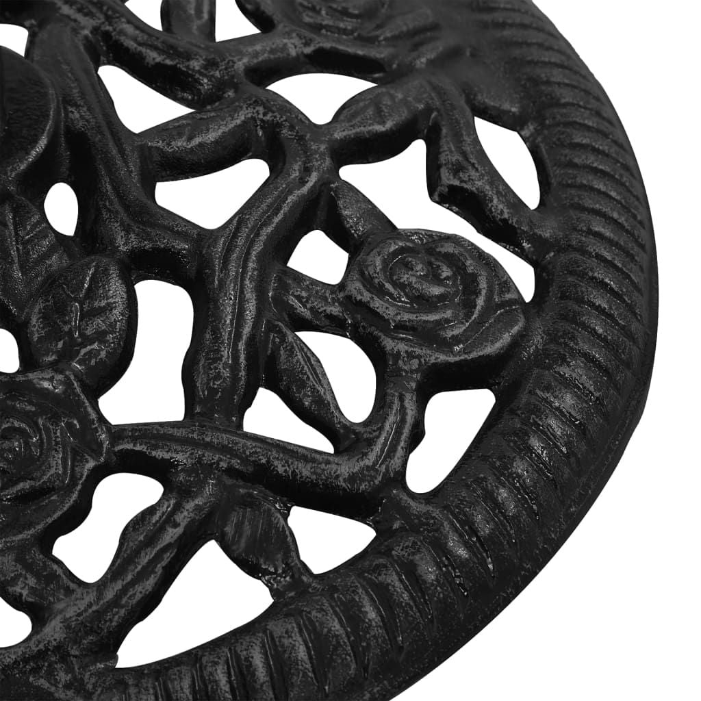 Umbrella Base Black 18.9"x18.9"x13" Cast Iron image 7
