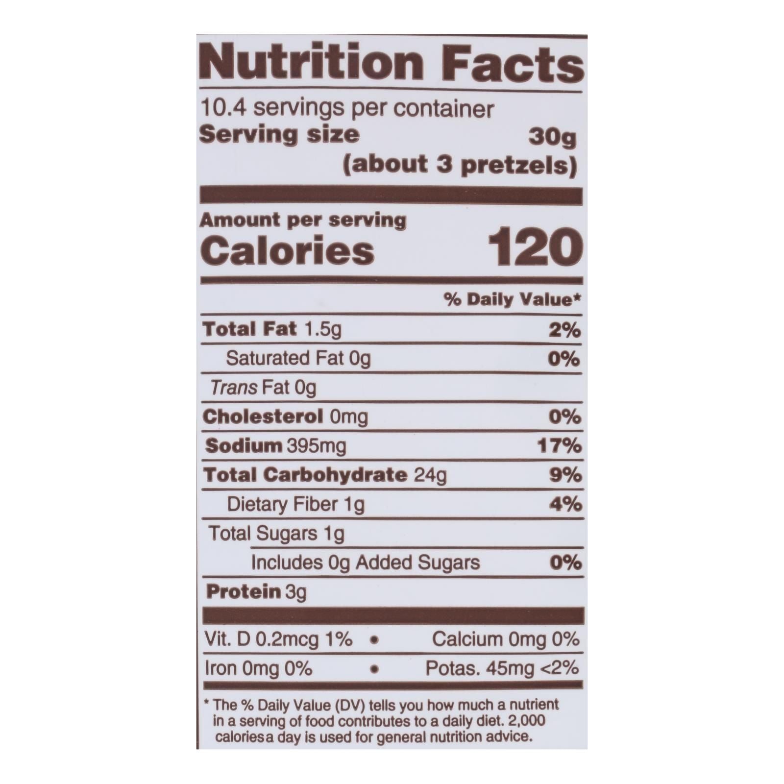 Unique Pretzels - Pretzel Splits - Original - Case Of 12 - 11 Oz. image 3