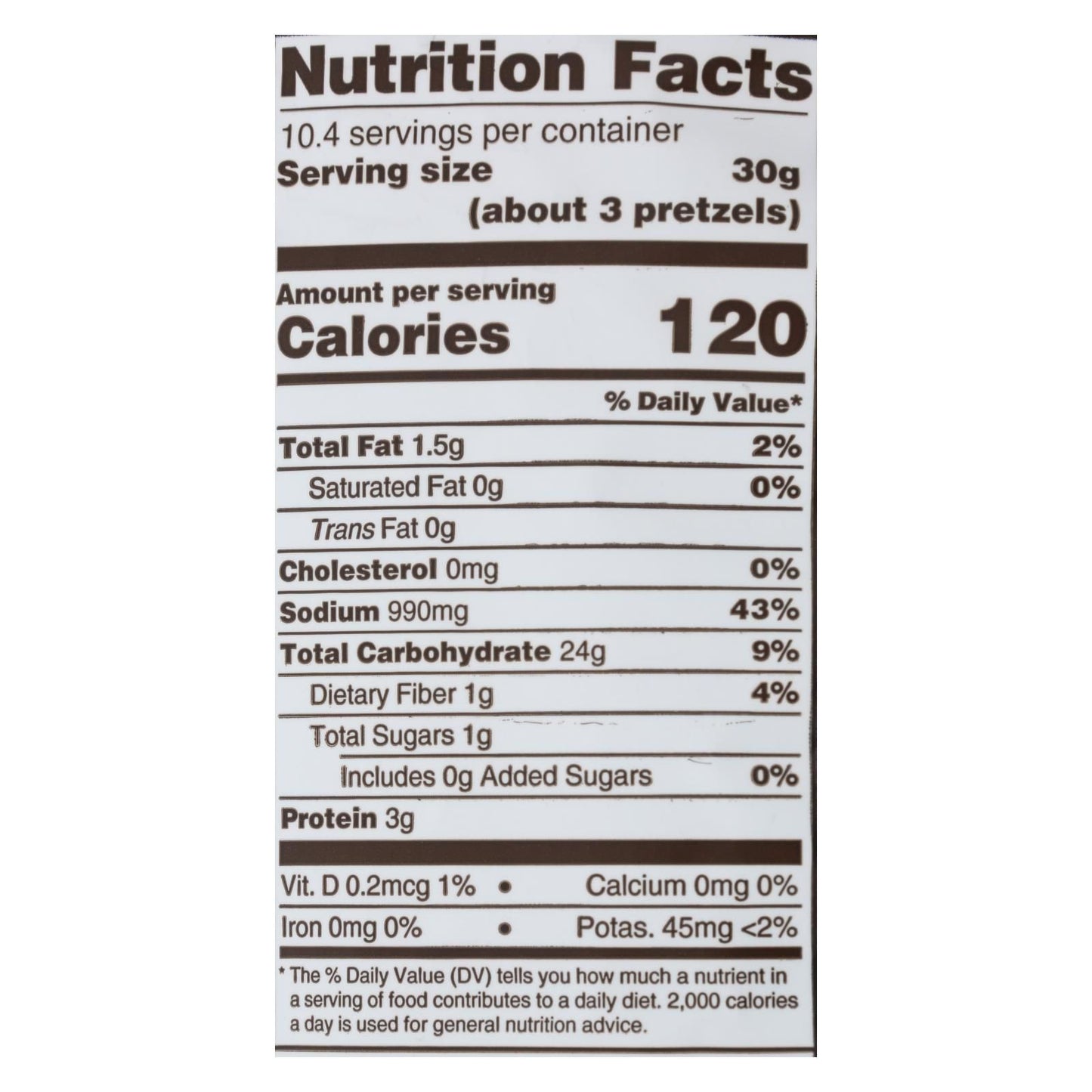 Unique Pretzels - Pretzels - Extra Salt Splits - Case Of 12 - 11 Oz. image 4