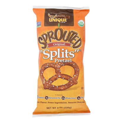 Unique Pretzels - Sprouted Grain Pretzels - Case Of 12 - 8 Oz. image 1
