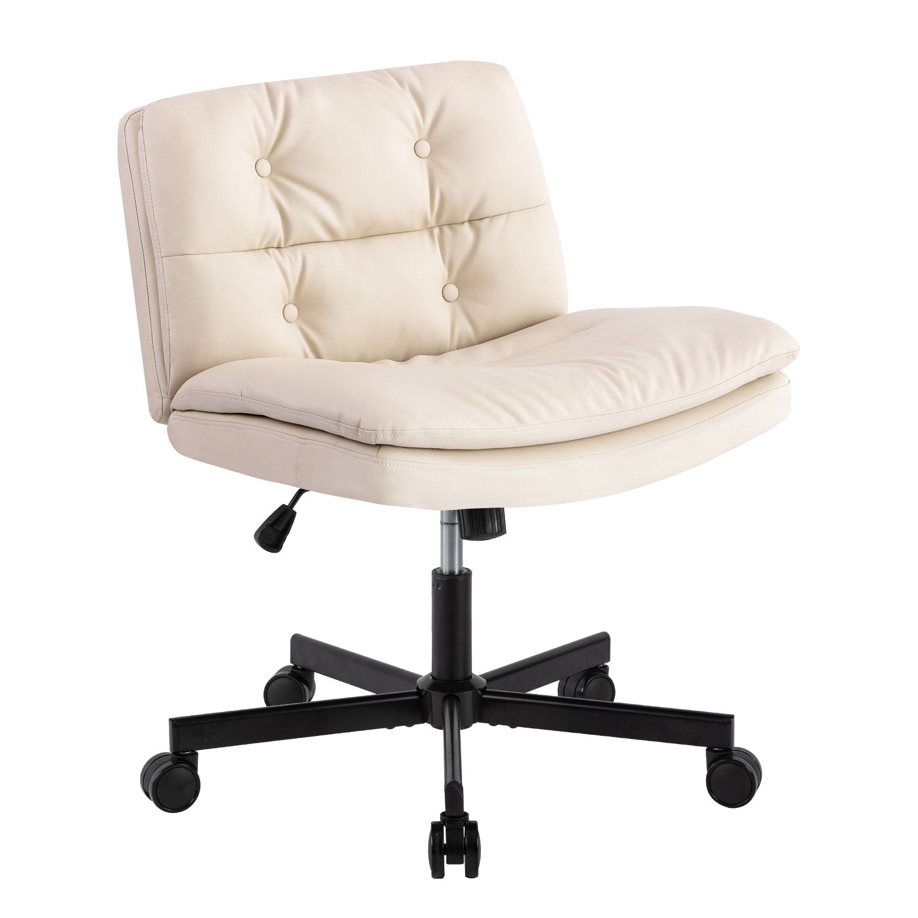 UPGRADE! Larger Size 360° Swivel Home Office Desk Chair with Wheels image 3