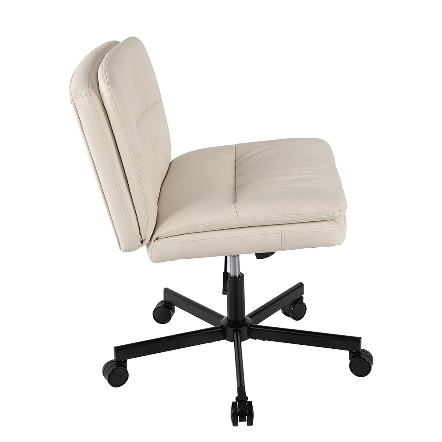 UPGRADE! Larger Size 360° Swivel Home Office Desk Chair with Wheels image 2