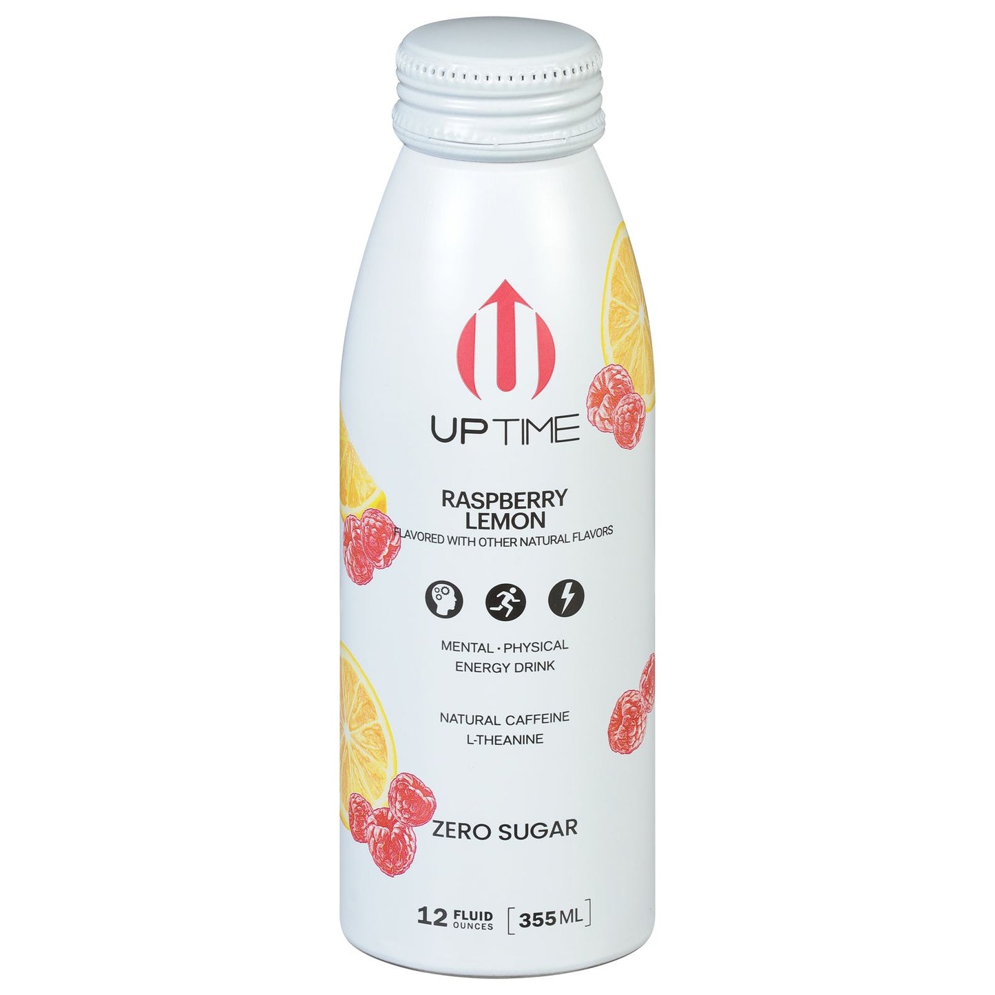 Uptime Energy - Energy Drink Raspberry Lemnad Sugar Free - Case Of 12-12 Fz image 1