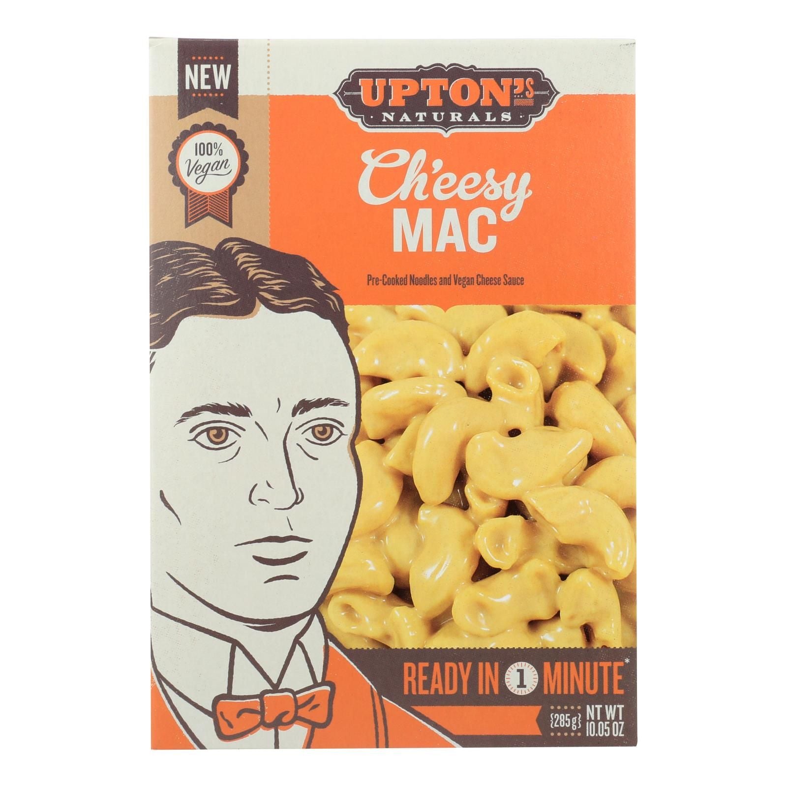 Upton's Naturals Macaroni - Ch'eesy - Case Of 6 - 10.05 Oz image 1