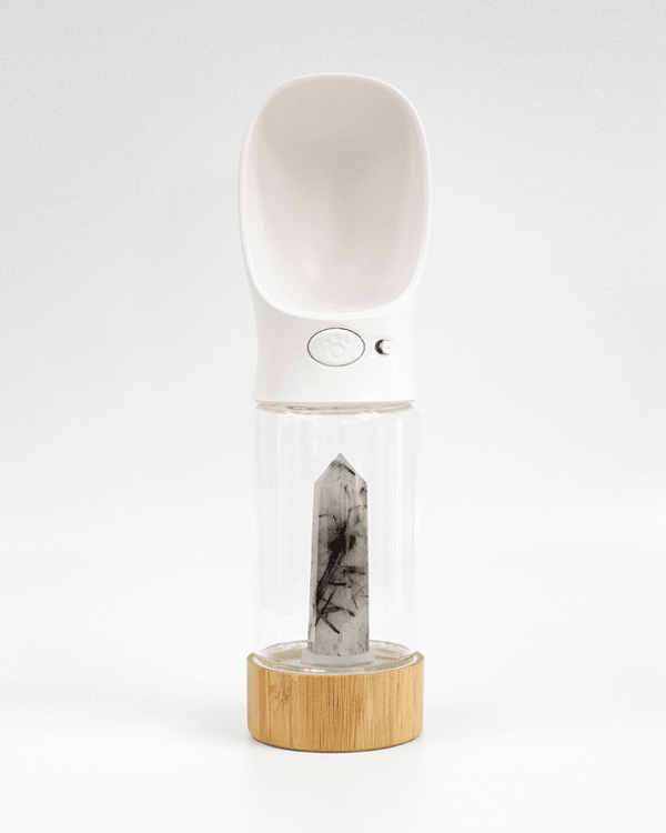 Urban Oasis - Crystal Infused Pet Water Bottle image 1