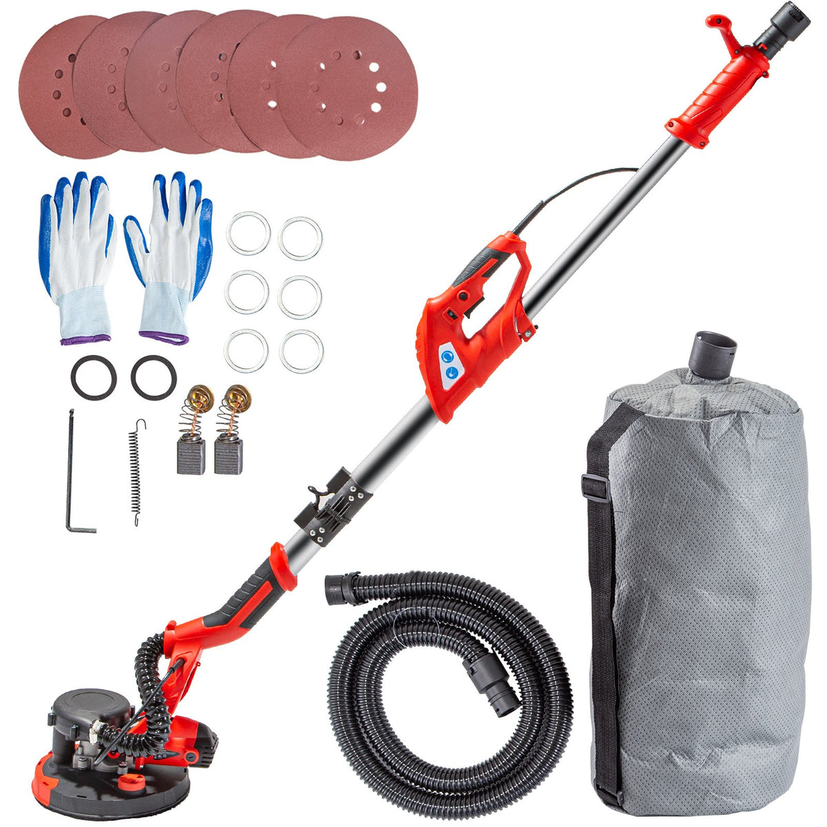 VEVOR Drywall Sander, Electric Drywall Sander with Dust Coll 850 W / No LED Light