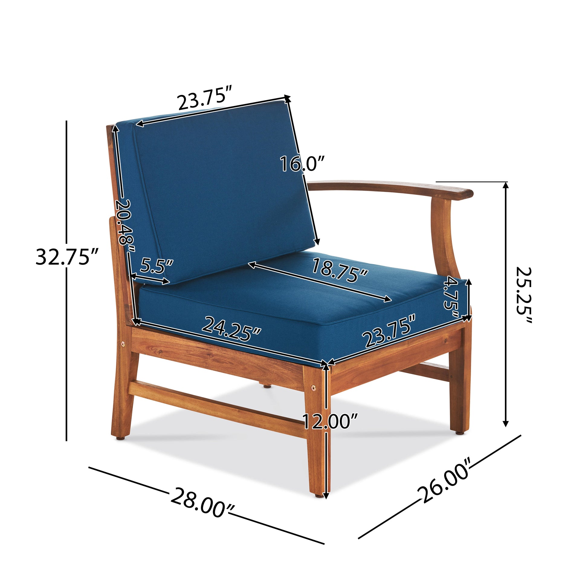 PERLA 3 SEATER SOFA AND TABLE SET, BLUE image 6