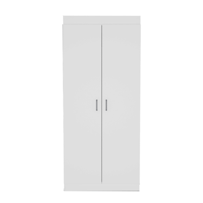 Varese Pantry Cabinet, Double Door,Five Shelves -White image 6