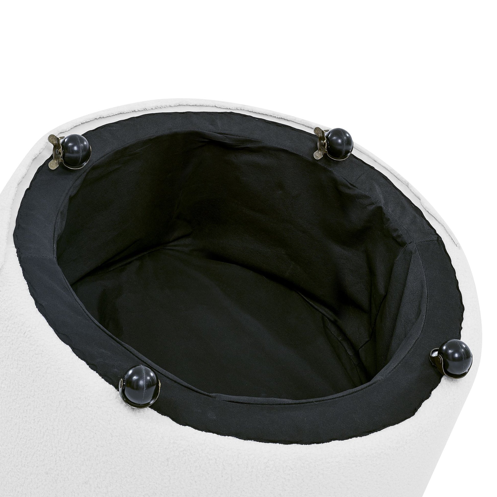 Green velvet swivel chair with button tufting - close-up of fabric texture