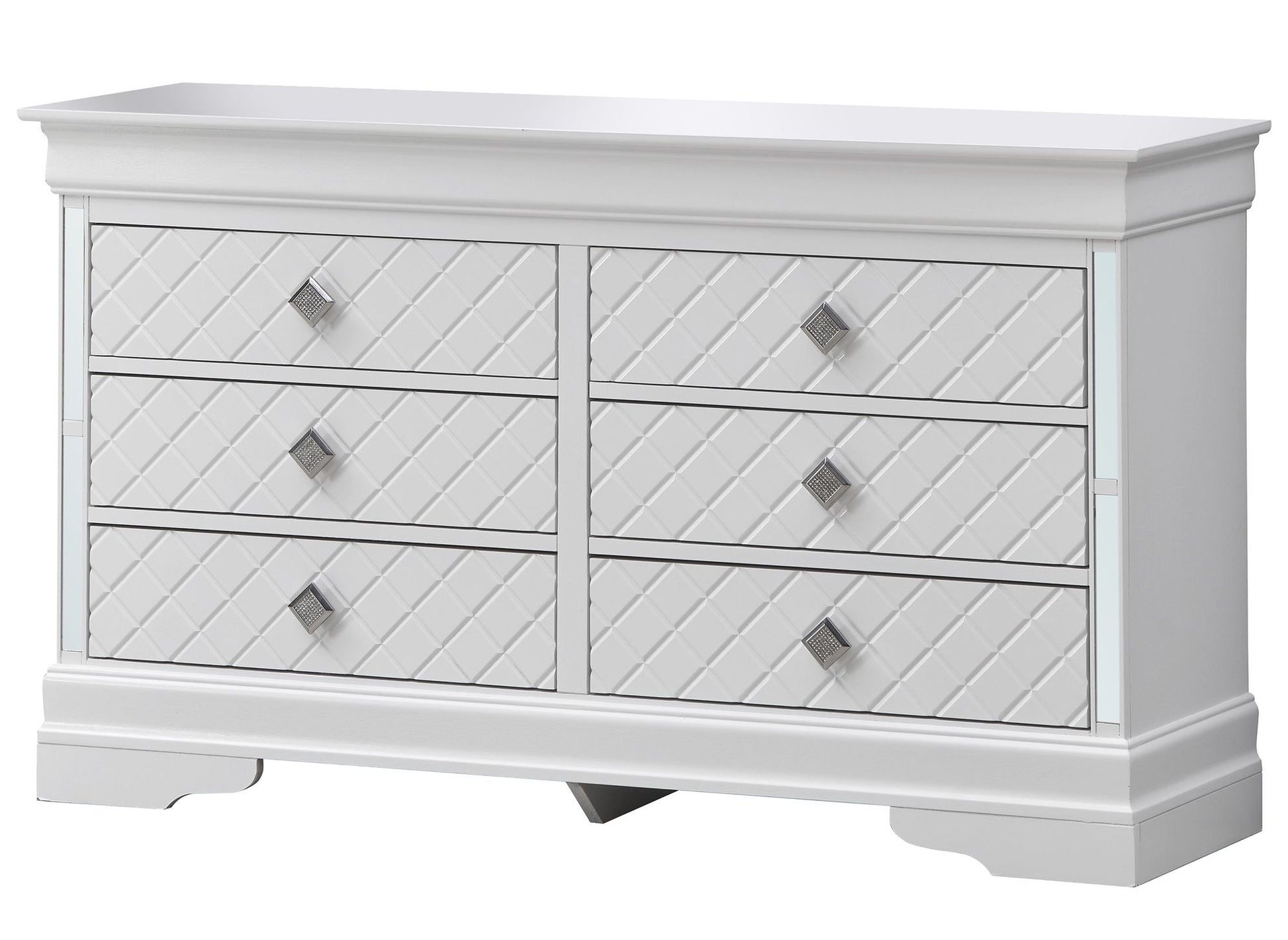Verona G6790-D Dresser , Silver Champagne image 5