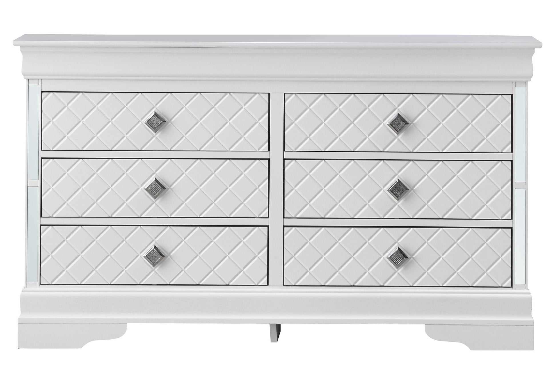 Verona G6790-D Dresser , Silver Champagne image 7