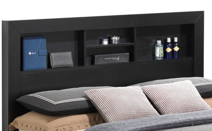 Versatile Full Storage Bed In Sleek Black image 5