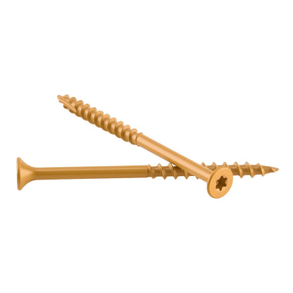 VEVOR Wood Screws 350 PCS, #10 x 3-Inch Anti-Rust Coated, Exterior Deck Screw Torx/T25 Star Drive, Metal Rust-Resistant Outdoor Decking Screws with 2 Screw Connectors, for Decking Fencing Framing - 10MLD300400GNBVFS001V0 - view 10