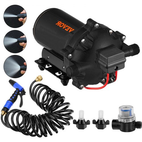 VEVOR 12 V Washdown Pumps - Select Your Configuration - 12VDCSFWP1-JBCXB1V0 - view 1