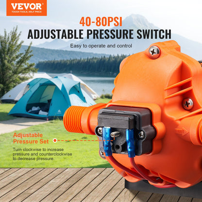 VEVOR 12 Volt Potable Water Pump - Select Your Configuration - 12VYYSB3Q30GCJB2MV9 - view 3