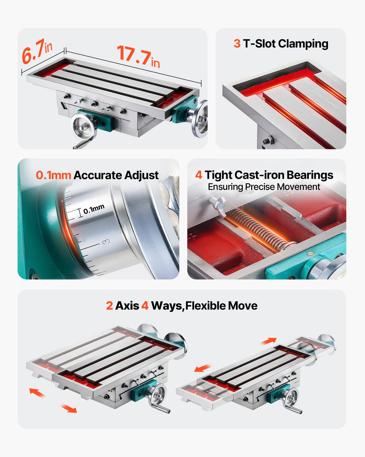 VEVOR Milling Machine Accessories - Select Your Configuration - 170GZTM0000000001V0 - view 2