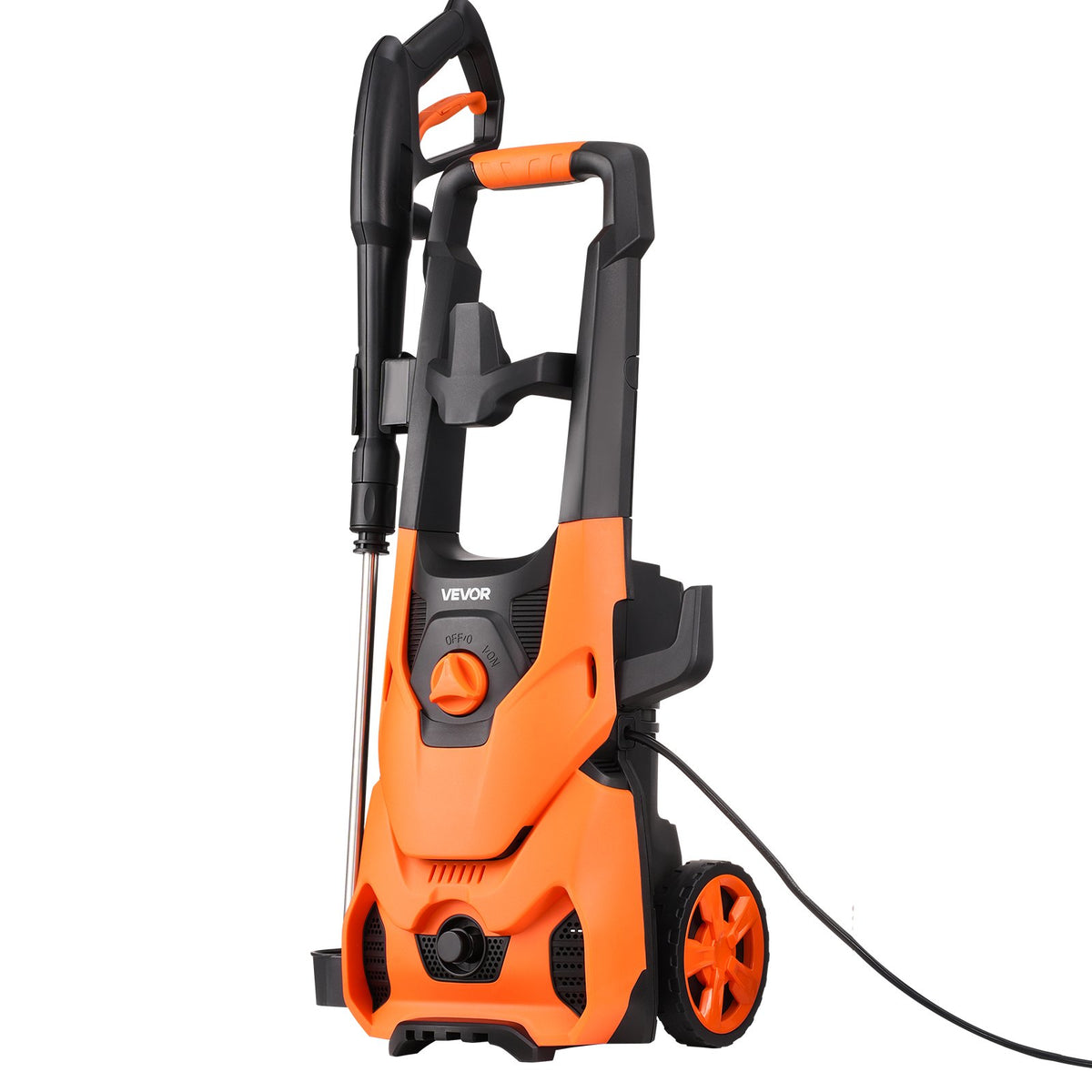 VEVOR Electric Pressure Washer, Max 2000 PSI and 2.8 GPM, High Power Pressure Cleaning Machine with 4 Quick Connect Nozzles and a Foam Cannon, Ideal for Cars/Fences/Driveways/Patios/Home Cleaning - 2000PSIDDGYQ03TI1001V1 - view 10