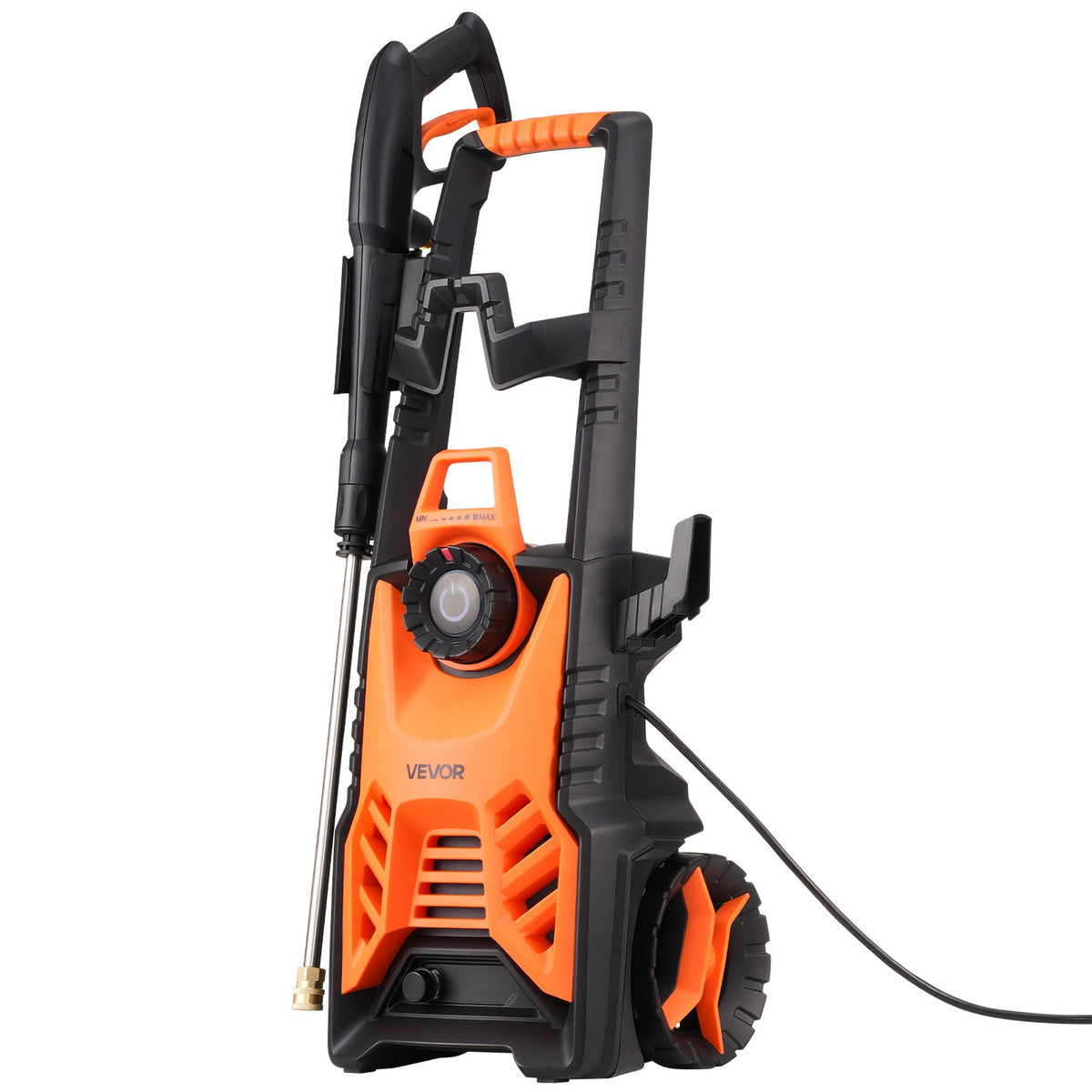VEVOR Electric Pressure Washer, Max 4500 PSI and 3.2 GPM With Pressure Adjustment, High Power Pressure Cleaning Machine with 4 Quick Connect Nozzles, for Cars/Fences/Driveways/Patios/Home Cleaning - 2000PSIDDGYQB7U1I001V1 - view 10