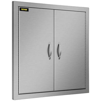 VEVOR Double BBQ Access Doors, 24 x 24 in, 304 Stainless Steel — view 9