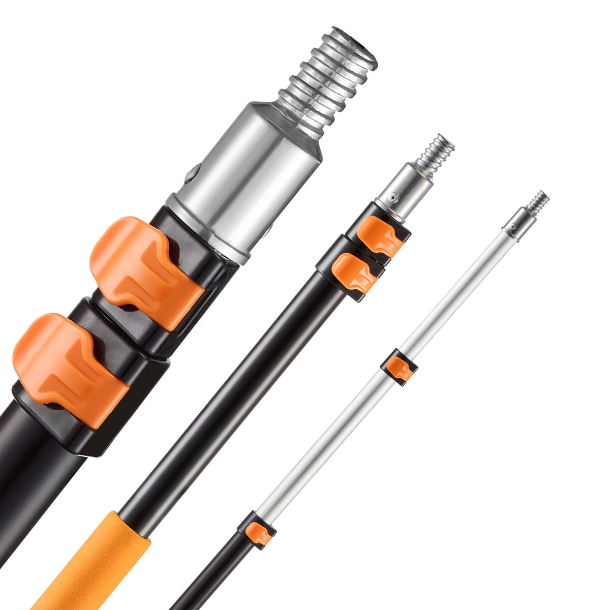 VEVOR Telescopic Extension Pole, 1.76-4 FT Multi-Purpose Extendable Pole, Sturdy Aluminum Alloy Paint Pole Extension with Flip-Lock Design, High Reach Roller Stick for Painting, Dusting and Cleaning - 24YCGTYZGJS0W3MT2001V0 - view 10