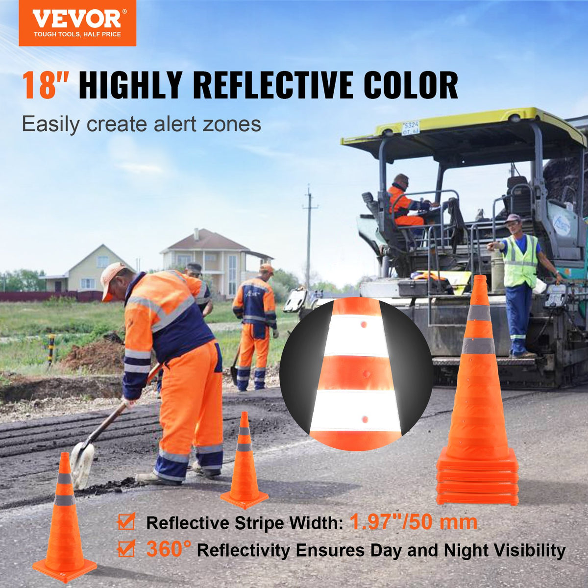 VEVOR Traffic Cones