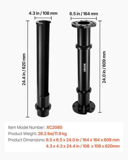 VEVOR Rear Axle Bearing Puller Tool, Compatible with 1998-2008 Toyota Land Cruiser, 1995-2016 Tacoma 1993-1998 T-100, Rear Axle Shaft Bearing Puller for Mitsubishi and Isuzu Models with Backing Plates - 2JTHQZCCXAZGWXXV8001V0 - view 8
