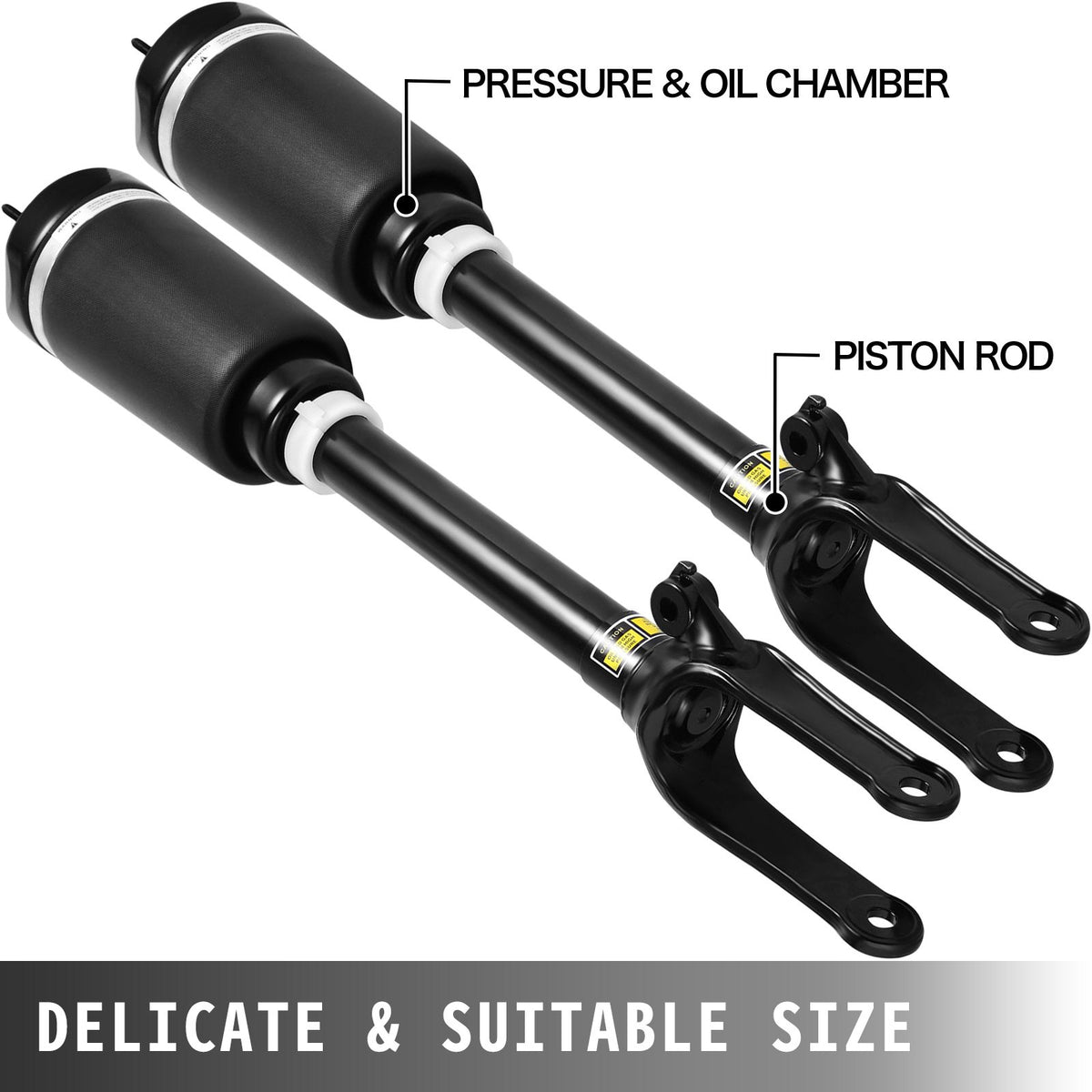 2pcs for Mercedes W164 GL350 GL450 1643206113 Front Air Suspension Spring Shock Strut - 2XG4513QNBZ000001V0 - view 3