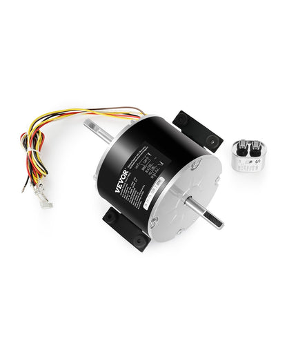 VEVOR 3315332.005 RV AC Fan Motor Replacement Genteq F48AF70A61, Dometic Brisk Air II Fan Motor, Compatible with Dometic Brisk Air II B57915 B59516 B59146 B59186 - 1/4HP AC115V 3A 1650RPM (3 Speeds) - 331XFCKDDJ33J4NQ9V1 - view 1
