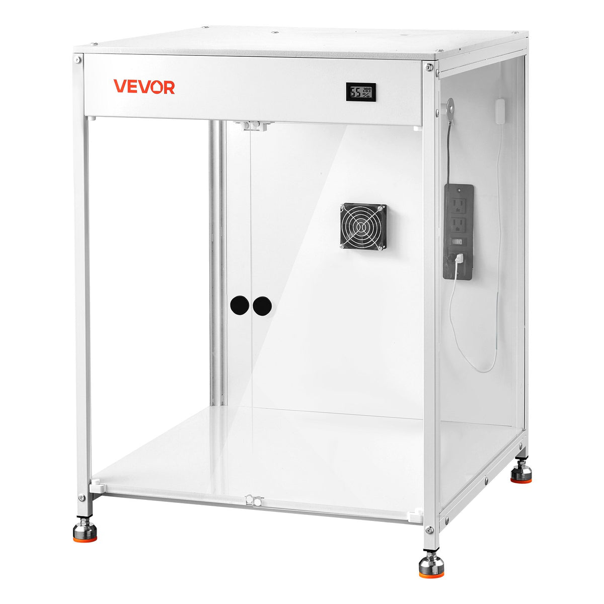 VEVOR 3D Printer Enclosure with Ventilation, Dustproof Waterproof Transparent Acrylic 3D Printer Tent, Constant Temperature Protective Case with LED, Compatible with Bambu Lab, Ender, Neptune, Kobra - 3DDYJZYTWQYTHD4YY001V9 - view 10