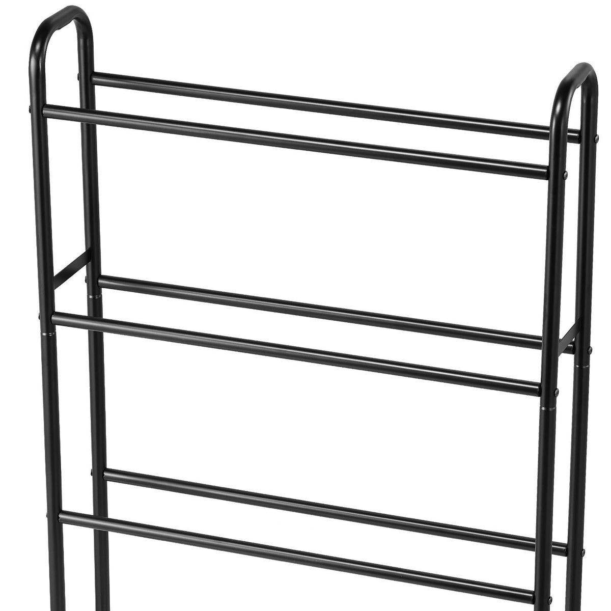 VEVOR 3D Printer Filament Storage Rack, 4 Tier Heavy Duty Storage Shelf, Rolling Filament Spool Holders Racks with Wheels, Filaments Organzied for 3D Printing Station, Office, Workshop (Shelf Only) - 3DDYSNJYDSSCMA4RR001V0 - view 9