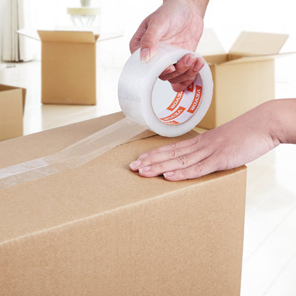 VEVOR Clear Packing Tape, 3 inches Core, 36 Rolls 1.88 Inches x 65 Yards Packing Tape, 2.7 Mil Thick, Heavy Duty Packaging Tape Designed for Moving, Storage and Packing, Shipping and Mailing, Office - 3YCXFXJDTM36O582DV0 - view 9