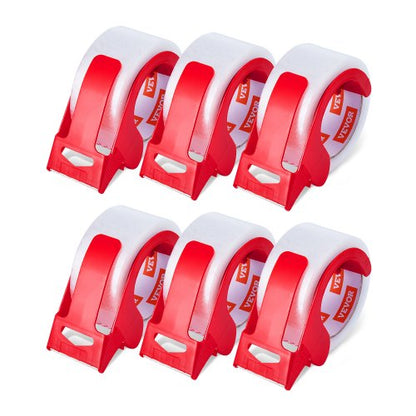 VEVOR Clear Packing Tape, 3 inches Core, 6 Rolls 1.88 Inches x 65 Yards Packing Tape with Dispenser, 2.7 Mil Heavy Duty Packaging Tape Designed for Moving, Storage and Packing, Shipping and Mailing - 3YCXFXJDTM6G2L8SQV0 - view 2