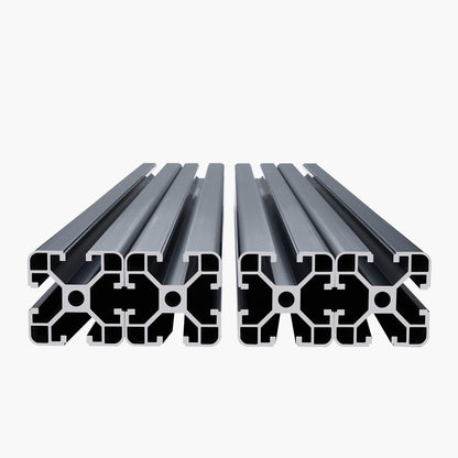 VEVOR 4PCS 23.6 in (600 mm) T Slot 4040 Aluminum Extrusion Profile, European Standard Anodized Linear Rail, High-Strength Extruded Aluminum Rail for 3D Printer, CNC Machine DIY, Laser Engraving, Black - 4040OBLXCDG4JU9MR001V0 - view 10