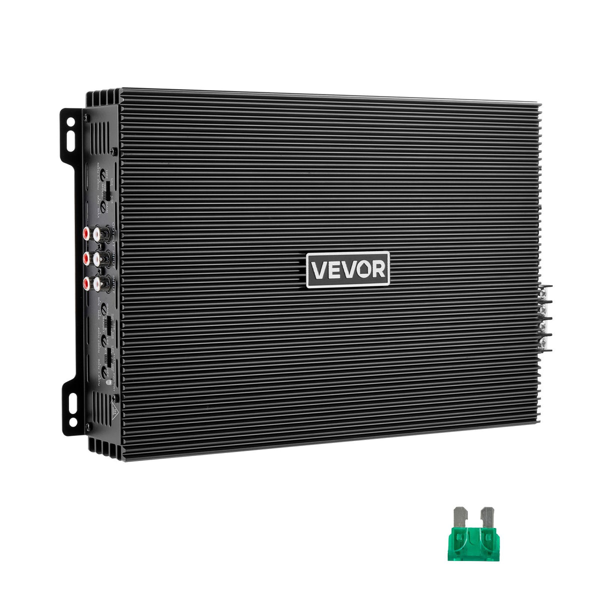 VEVOR 4 Channel Car Audio Amplifier 2 Ohm Stable Bridgeable Class A/B Full Range Amp Max Power 4 x 200W @ 4 Ohm / 4 x 400W @ 2 Ohm for Car SUV Truck Off-Road - 4TDABL4X100WHSZA8001V9 - view 1